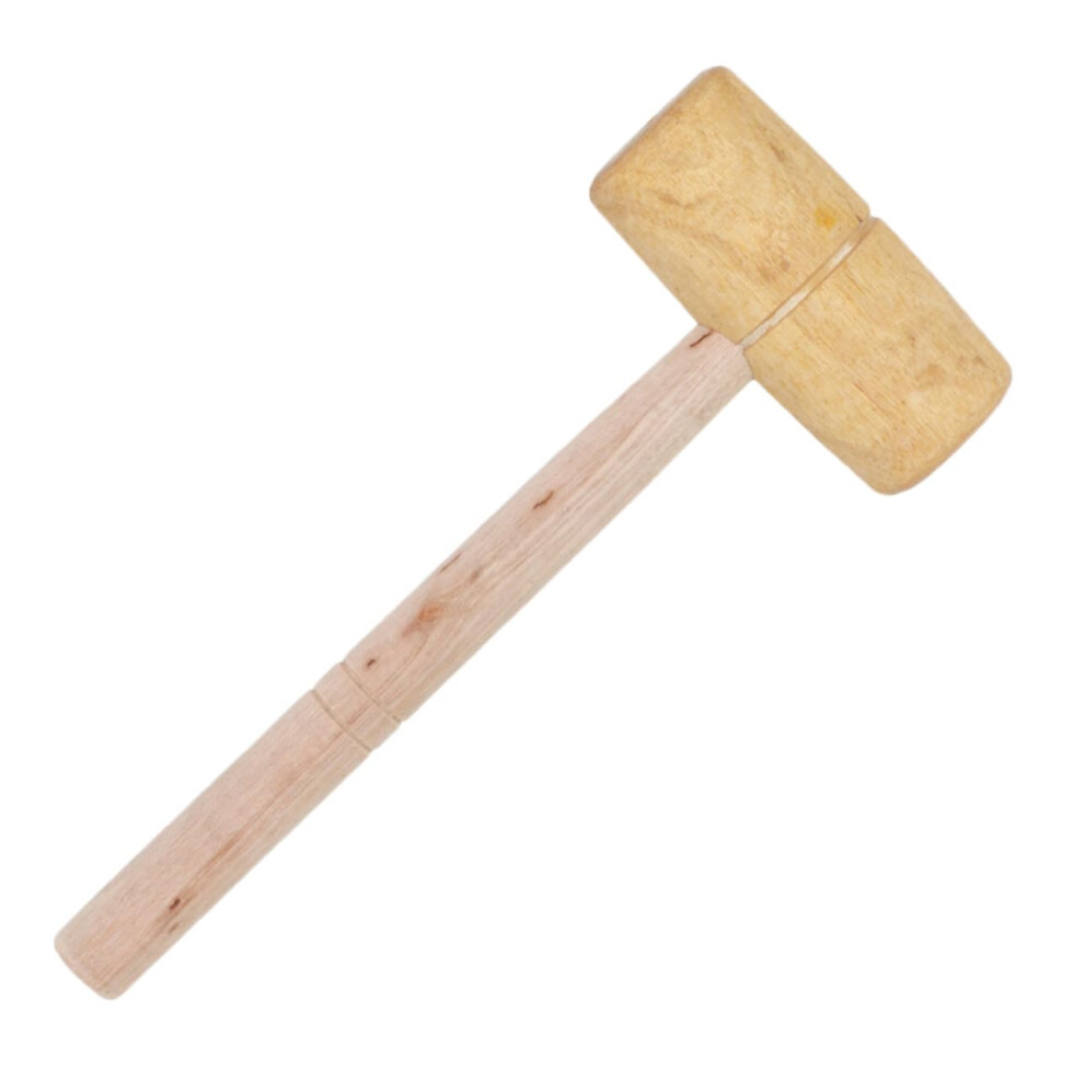Wooden Mallet Small Woodworking Hammer For Leathercraft And Carpentry, Durable Multipurpose Tool With Comfortable Grip 9323874287836