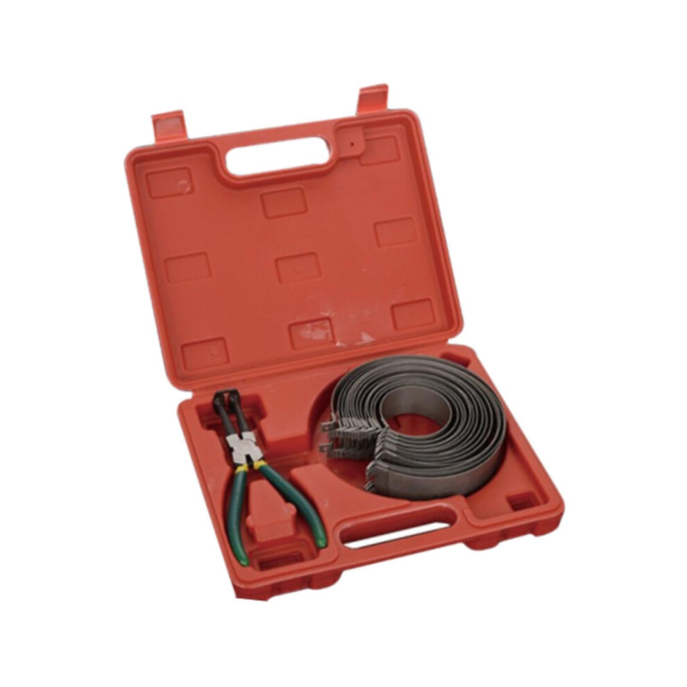 Piston Ring Compressor Tool Set Portable 62140 Mm Size For Engine Piston Ring Replacement And Removal 9339159547755
