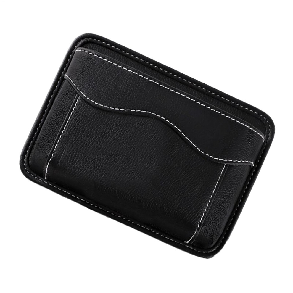 Car Seat Gap Filler Organizer With Bottle Holder, Adhesive Console Side Pocket For Phone Keys Glasses 9067246140625