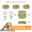 Slow Feeder Pet Bowl Nonslip Base For Small-Blue square plate 4