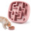 Slow Feeder Pet Bowl Nonslip Base For Small-Blue square plate 3