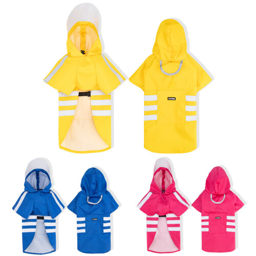 Reflective Dog Rainwear High Visibility Protective-Yellow M 1