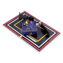 Creative Boxing Scene Popup Gifts Card Fathers Day Greeting Card