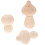 3Pcs Cogumelos De Para Artesanato DIY 9