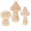 3Pcs Cogumelos De Para Artesanato DIY 2