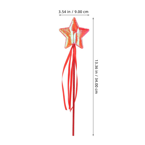 3Stk Kinder Stab Fünfzackig Stern Für Party 2