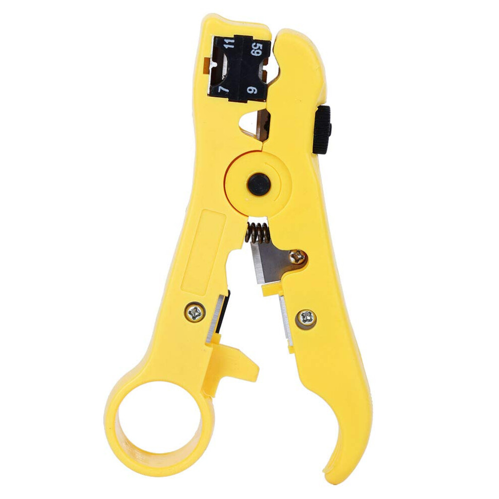 Wire Stripper Coaxial Cable Stripping Pliers Multifunctional Network Cable Tool Abs Material 9323874287133