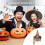 Halloween Cosplay Hat Witch Hat with Flower 33cm High Pointed 4