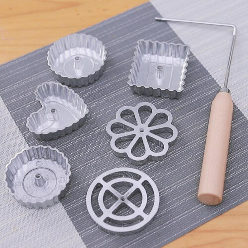 Bunuelos Mold Waffle Timbale Molds Funnel Cake Ring Maker Cookie Bake Mold 1