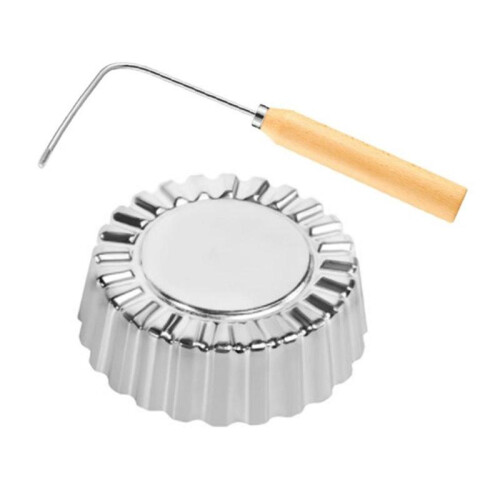 Bunuelos Mold Waffle Timbale Molds Funnel Cake Ring Maker Cookie Bake Mold 2