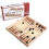 Plegable Damas Backgammon Madera Portátil 2