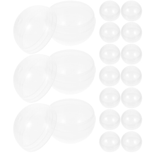 40 Unidades Bolas Transparentes Rellenables Para Máquinas De 1