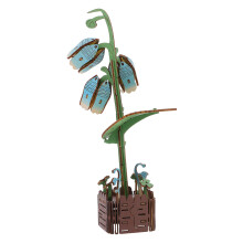 3D Flores De Madera Para Adultos: Kit Diy