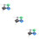 12 Pièces Porte- Anniversaire Jeu Miniature 11
