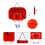 Ensemble De Basket Suspendu Mini Ballon Pour Maison, Bureau, Chambre 7