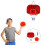 Ensemble De Basket Suspendu Mini Ballon Pour Maison, Bureau, Chambre 8