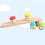 Ensemble Jouets Bois Glissière Champignon Éducative Enfants 5