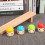 Ensemble Jouets Bois Glissière Champignon Éducative Enfants 10