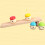 Ensemble Jouets Bois Glissière Champignon Éducative Enfants 6
