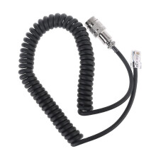 8 Pin to RJ-45 Modular Plug Mic Cable Adapter for Yaesu Microphone MD-200 MD-100 M-1 M-100 FT-450 FT-900 FT-991