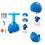 Ensemble Jouets Force Recul Balloon Et 7