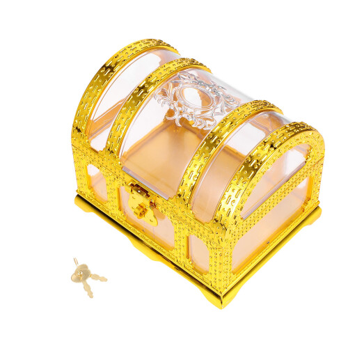 Caja Pirata De Plástico Para Niños Y 2