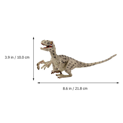 Dinosaurier Figur Kunststoff Lebensechtes Modell Deko Ornament 2