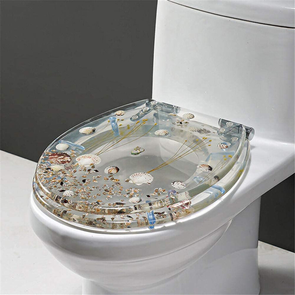 Toilet Seat Quick Release With Soft Close Lid Hinges Fixing Adjustable V/O/U Shaped Bathroom7 9067246140960