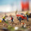 12 Unidades De Artificial Miniatura Madera Decoración 6