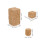 12 Unidades De Artificial Miniatura Madera Decoración 3