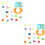 2 Boîtes De Géométrique Code Couleur Enfant 6