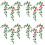 12 Unidades Mini Flores Artificial Para Mini Casa 7