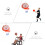 Ensemble De Basket Suspendu Mini Ballon Pour Maison Bureau Chambre 10