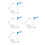 4 Ensembles De Supports Pour Figurines D'action Effet 9