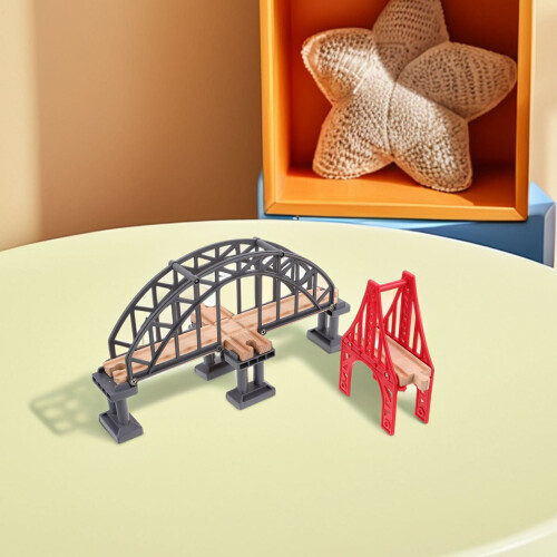 2 Pièces Pont Ferroviaire En Décorative 2