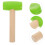 2 Stuks Speelgoed Kinderen Parlementshamer Creatief 4