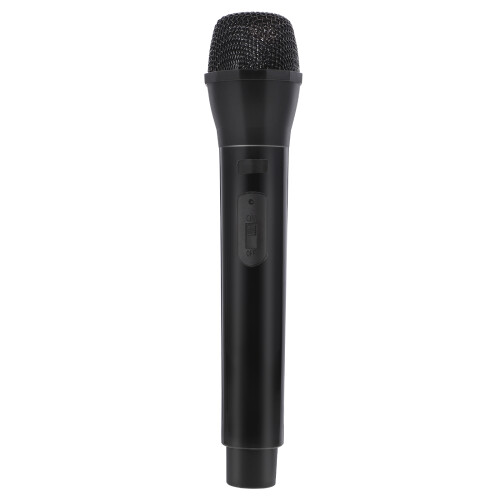 2Pcs Black Plastic Microphone Toy Durable Cosplay Props for Party Fun 1