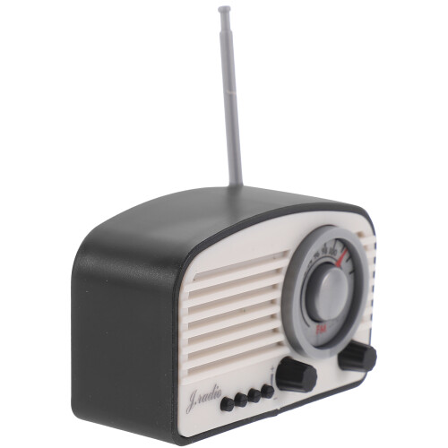 Miniature Radio Model Vintage Style Simulation Craft 2