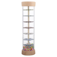 2 Pièces Rain Maker En Bois Jouet Éducatif Sensoriel Pour Enfant