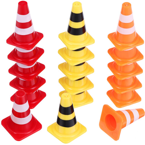90 Pièces Mini Cônes De Et Petits Panneaux De