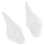 1 Paire Oreilles Fleurs Pointues Cosplay XL 4