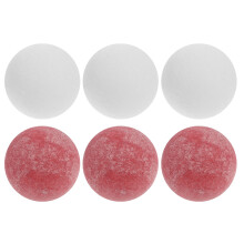 6 Piezas Bolas De Fútbol 36 Mm Accesorio Mini Surtidas