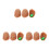 3 Unidades De Con 3 Cáscaras Y 5 Bolas Wizard 2