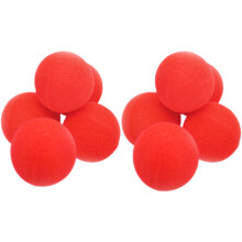 20 Pièces Balles En Éponge Rouge Pour