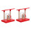 8 Pièces Accessoires Train Enfant Scène Station Jouet 3