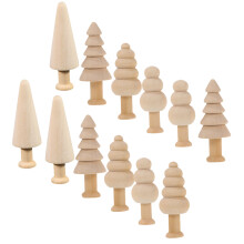 24 Pièces Moules En Pour Sapins De Noël Bricolage Non Finitions