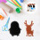 Set Kit Ricamo Animali in Da Te Interattivo 6