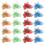 20 Pièces À Remonter Transparents Couleur Aléatoire 6