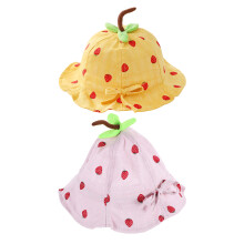 2Pcs Infant Sun Hat Baby Boys Girls Neck Cap Comfortable Polyester Hat