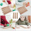 3 Unidades Madera, Giratorio, Accesorios Tren 10